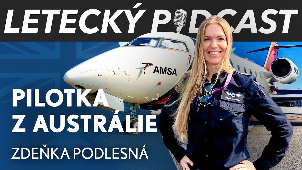 Češka létá pro AUSTRALSKÉ záchranáře – Zdeňka Podlesná