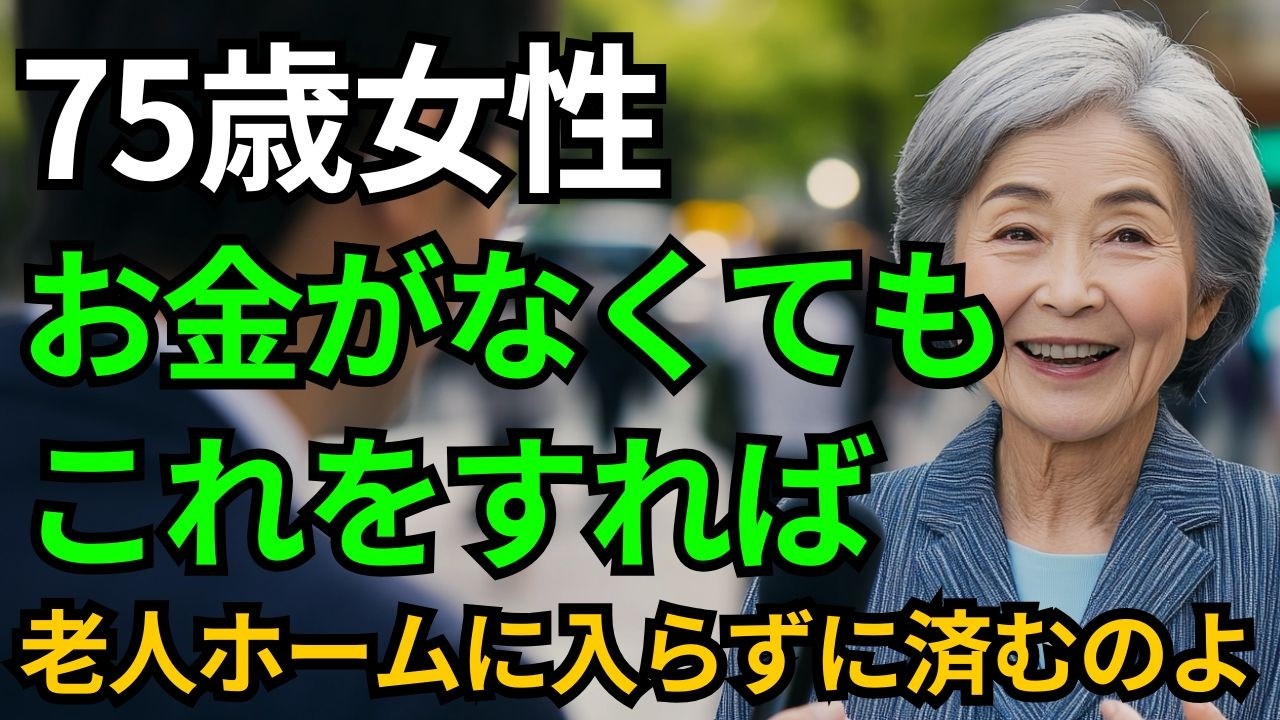 一人暮らしでも大丈夫｜老人ホームに入らず暮らすために今すぐできること