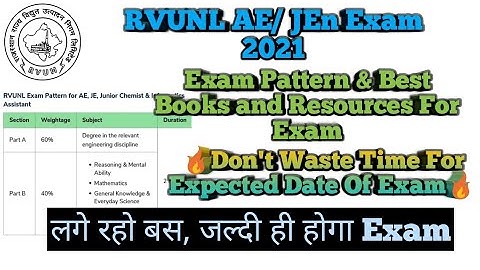 RVUNL AEn /JEn Exam Preparation Strategy 2021||🔥Best Books 🔥Test Series & Online Resources For Exam.