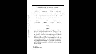 GPT-3: Language Models are Few-Shot Learners