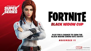 New fortnite season 4 chapter 2 super series cup announced with black
widow skin, you will be able to unlock snow strike skin fr...