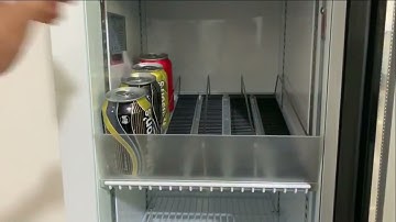 Roller Shelf for Merchandising Fridges | Custom Shelf for Beverage Cooler