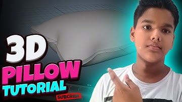 Maya tutorial : How to model a 3D Pillow in Autodesk Maya lahir tech @SKY Tamizha