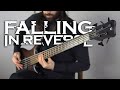 Falling in reverse  watch the world burn bass cover  tab