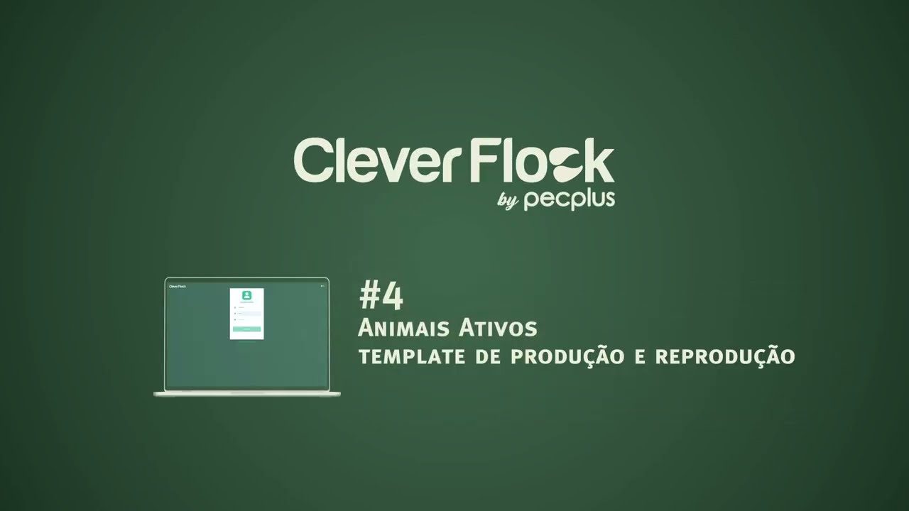 Animais ativos – Template de Produção e Reprodução