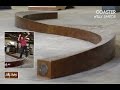 Pro skater willy santos signature coaster pro op ramp by american ramp company