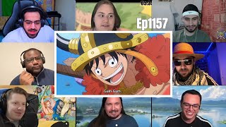 One piece episode 1157 Reaction Mashup|One Piece EP 1157
