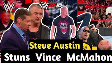 WATCH: Steve Austin Stuns Shane & Vince McMahon On Raw 25Jan. 22, 2018WrestlingNewsNow-WrestletalkTV