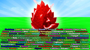 I Grew EVERY MUTATION on CRIMSON THORN In Grow A Garden