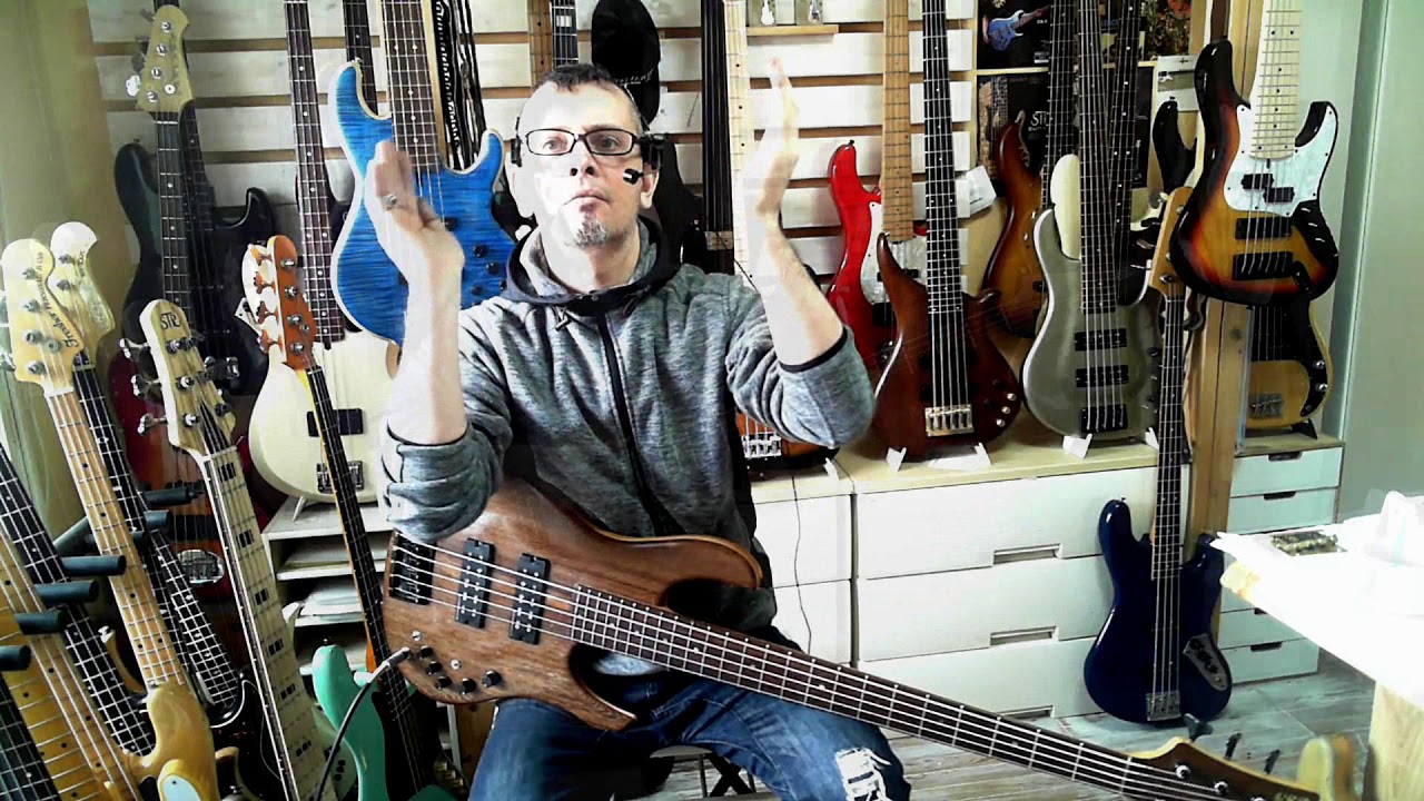 High End Japanese Basses: ESP Halibut Wenge/Alder BASS DEMO - YouTube