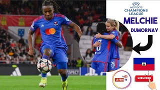 Premye aparisyon de Corven / Melchie Dumornay vs Benfica ligues des champions ( match aller ) 2024