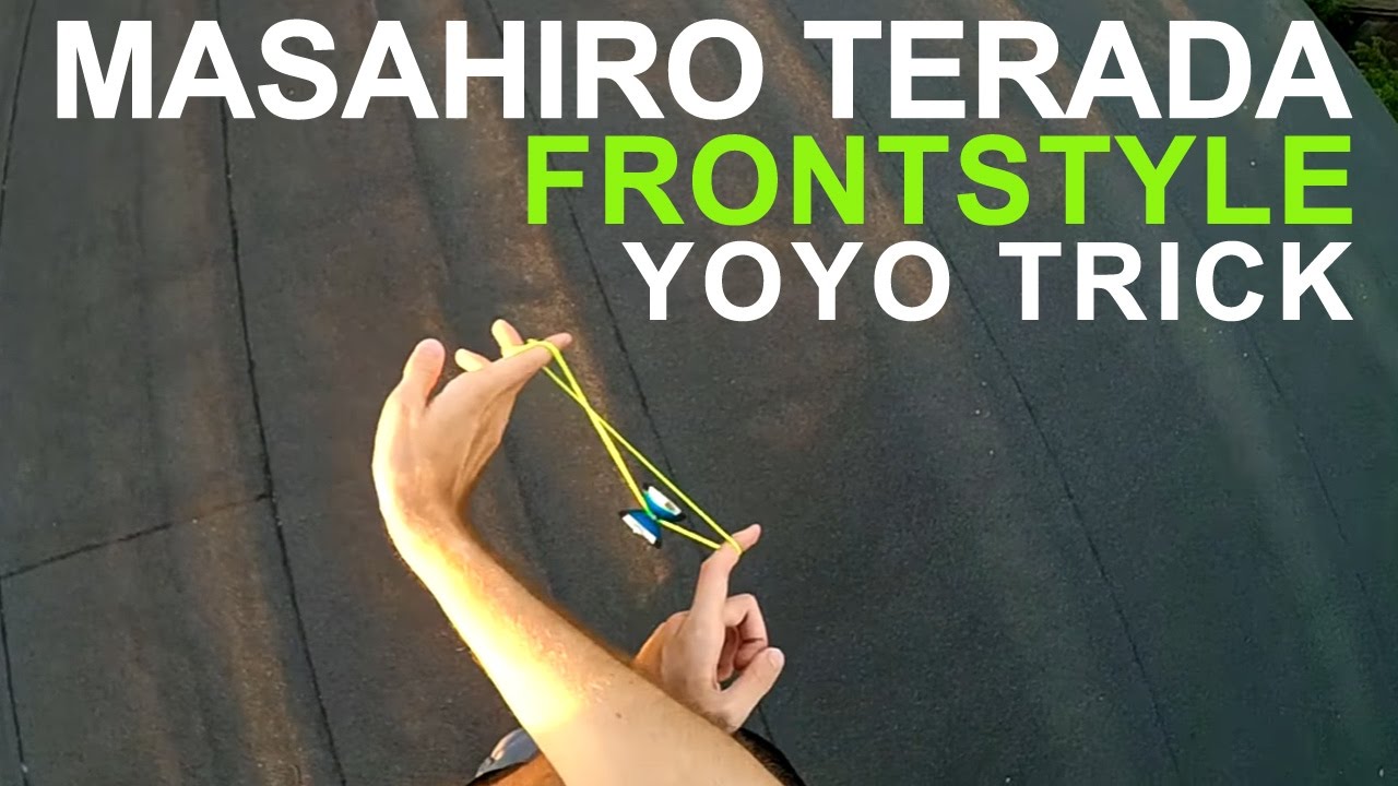 Masahiro Terada - frontstyle yoyo trick tutorial