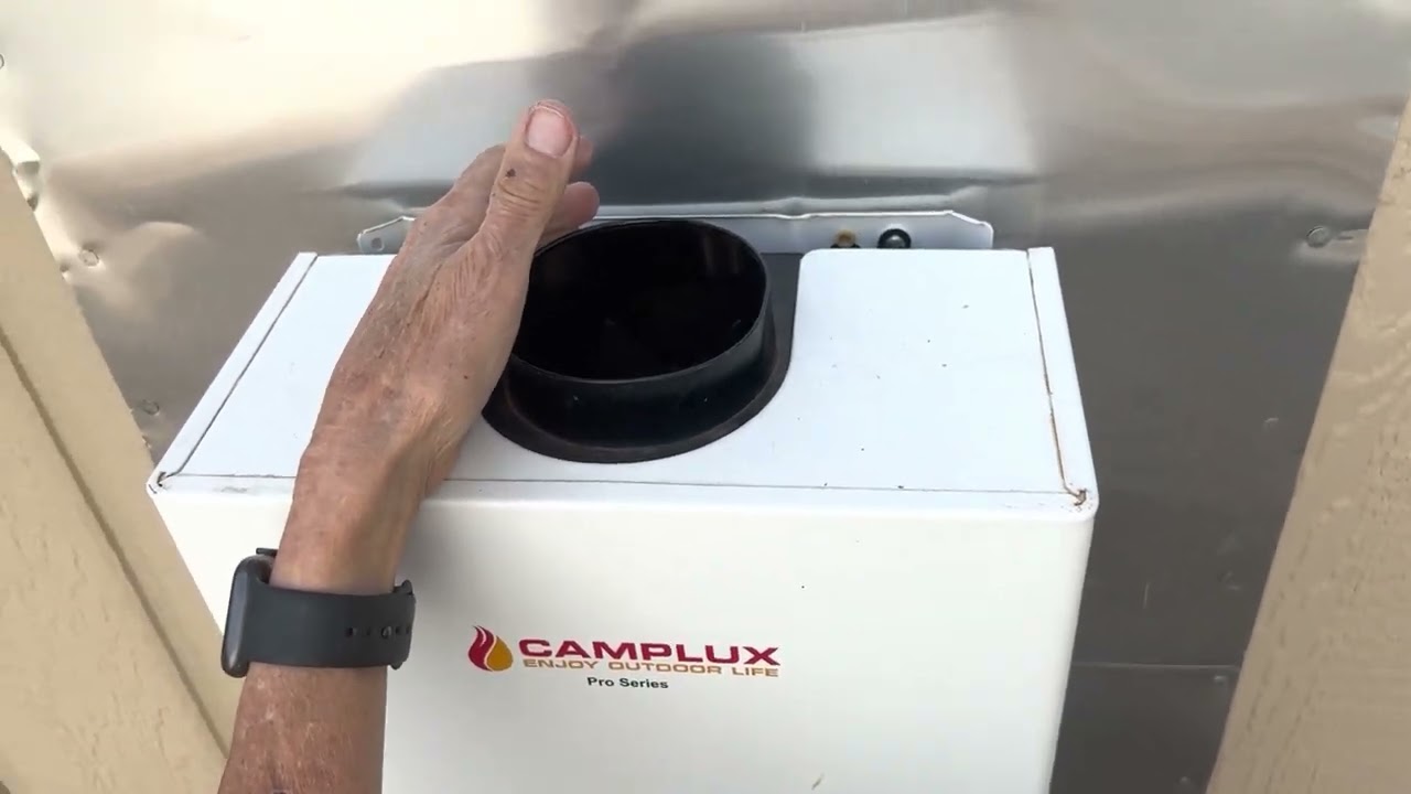 Camplux water heater not igniting : r/skoolies