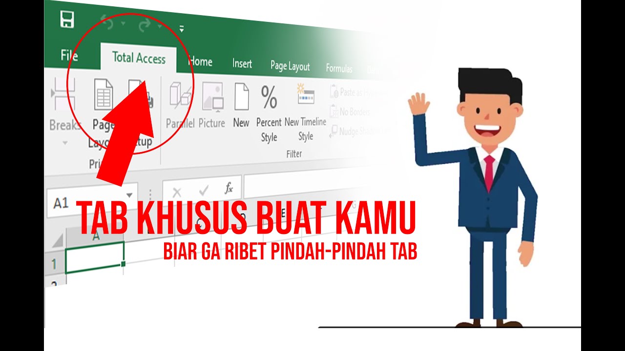 Cara Membuat Tab Khusus ( custom tab) di MS Excel - Tutorial Excel ...