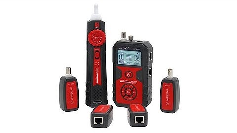 Noyafa multi-functional cable tester NF-858c with length, cable tracing|Tutorial