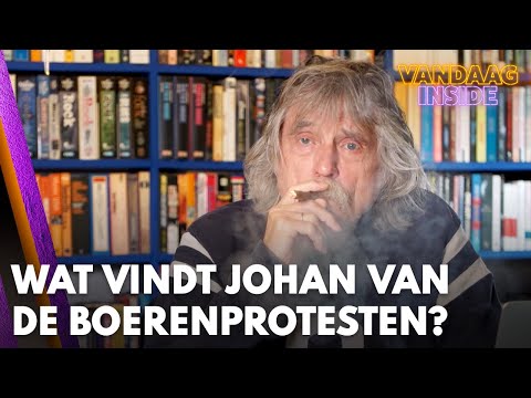 Koffie met: Wat vindt Johan Derksen van de boerenprotesten? | VANDAAG INSIDE