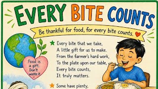 Part 1 English Class 5 Poem 1 Every Bite Counts Linguistic Landscape #Ajaya #viralvideo #cbsc