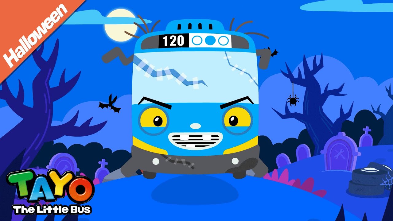 [PLAYLIST] #TAYO #halloween | TIKI TAKA Halloween Song l Halloween Bus | Halloween Song