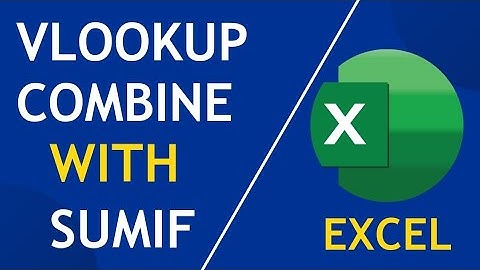 Vlookup formula combine with Sumif formula in Excel -Tamil | Advanced Excel | #excel #vlookup