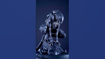 This Alien 3D model is so detailed! #Xenoborg