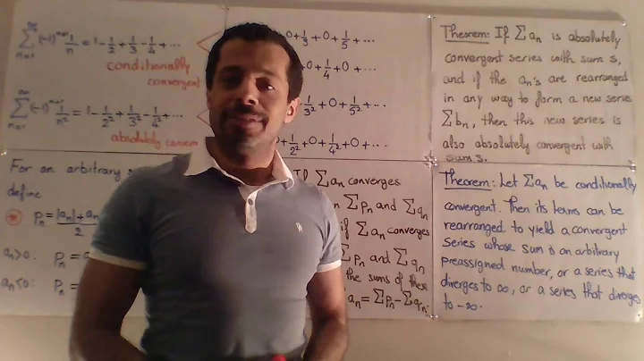 Rearrangement of Series - 2 Absolute vs Conditional Convergence (Optional)