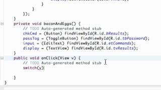 Android App Development Tutorial 34 : Implementing Classes for Better Programming   YouTub