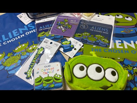 【即日発送】TOY STORY ALIEN キャンドゥオリジナルグッズ 18点 Toy Story] Alien collaboration goods purchased/CanDo, etc