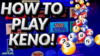 HOW to PLAY KENO‼️FOR BEGINNERS‼️ Playing Single card KENO!! screenshot 4