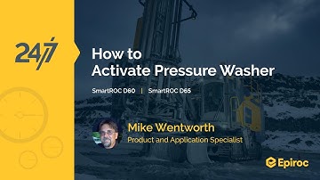 How to activate pressure washer | SmartROC D65 | SmartROC D60