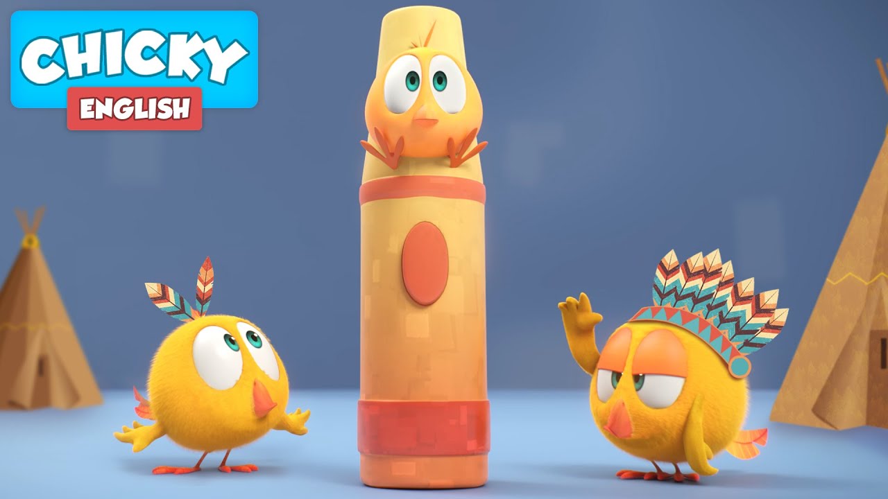 Where's Chicky? | CHICKY AND THE AMERINDIANS | Chicky Cartoon in ...