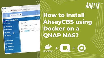 How to install AhsayCBS using Docker on a QNAP NAS?