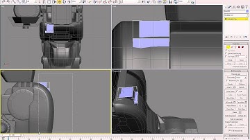 48 robot 3ds max tutorial - MEGAZORD Daizyujin 3D - right foot modeling part. 17/18