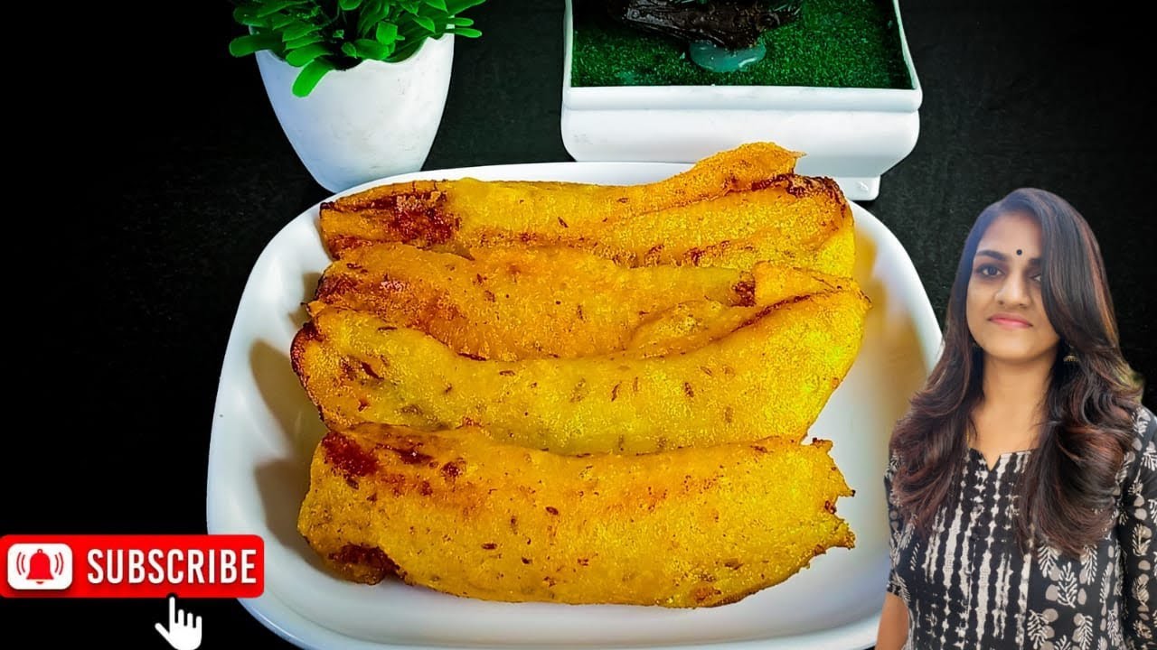 തട്ടുകട സ്റ്റൈൽ പഴം പൊരി, ചായയ്ക്കൊപ്പം കഴിക്കാം | Thattukada Style Pazham Pori 🍌