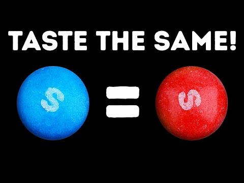 Vídeo: Por que os skittles têm um sabor diferente?