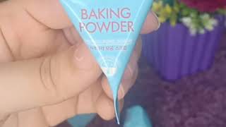 ازاي تعرفي الفرق بين مقشر البيكنج بودر  للوجه الاصلي والتقليد  Etude House Baking Powder