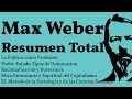 Max Weber, Resumen Completo, Tipos Ideales de Dominacion, Poder, Estado, Burocracia, Metodo Sociolog