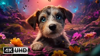 Dreamy Melodies: Relaxing with Cute Puppies and Piano Music for Relieve Stress, Anxiety & Depression