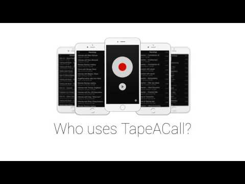 Who's Using TapeACall To Record Their Phone Calls?