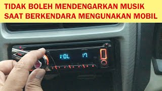 BAHAYA MENDENGARKAN MUSIK SAAT MENGENDARAKAN MOBIL
