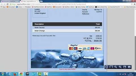 KashFlow 10 Minute Tour