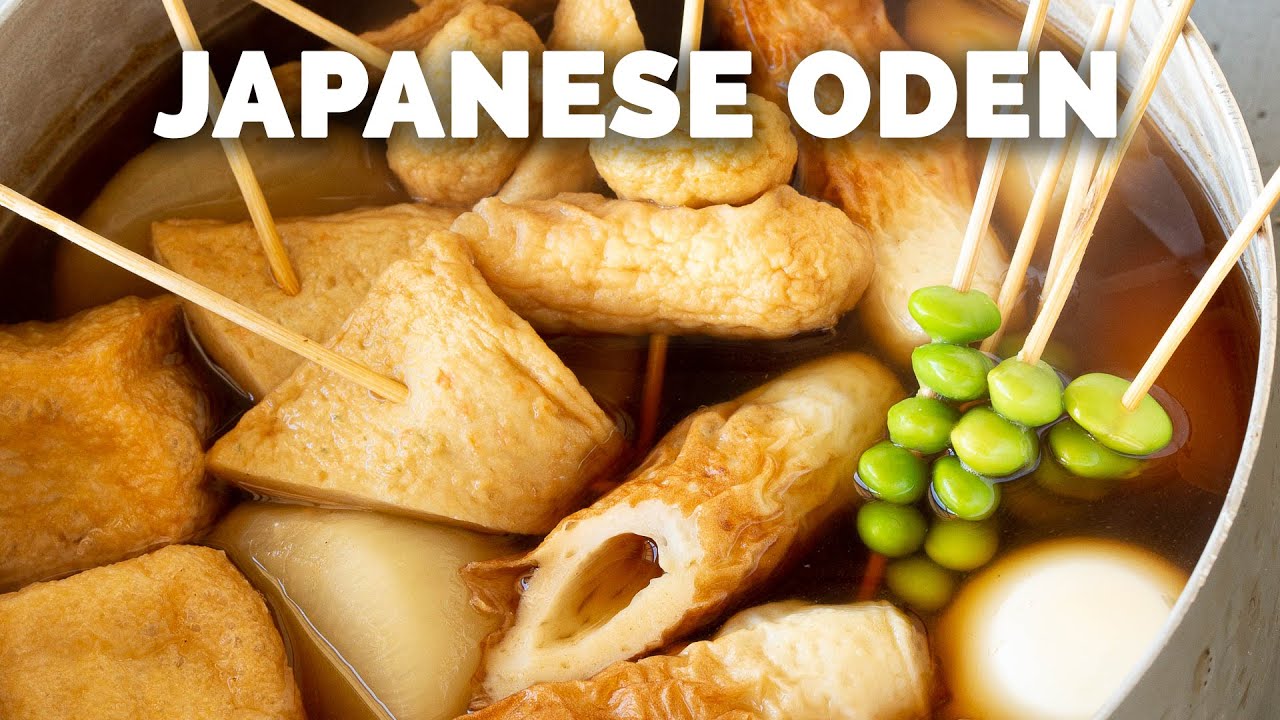Japanese Oden – Simmered Hot Pot Recipe 