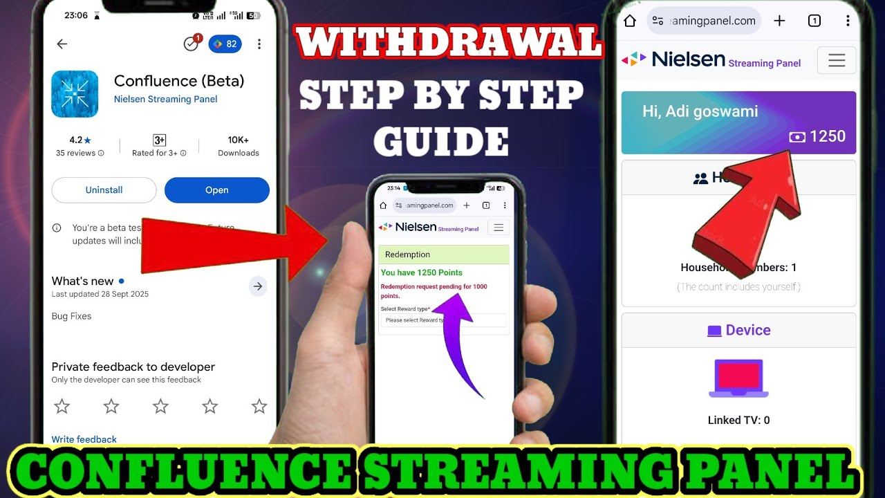 Cofluence Panel Confluence Panel Se Withdraw Kaise Kare|| How to Confluence Panel ...