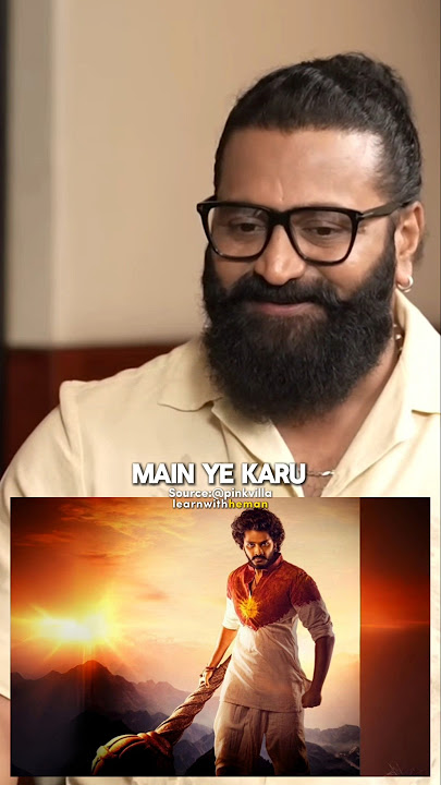 Rishab Shetty❤️‍🔥 Playing AMAZING Lord Hanuman in Hanuman Movie