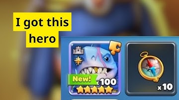 I got Admiral Sharky hero | puzzle breaker