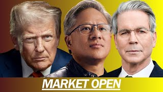 PPI INFLATION DATA, JENSEN HEADS TO CHINA, NEBIUS CRUSHES EARNINGS, THE SEMIS ARE BACK | MARKET OPEN