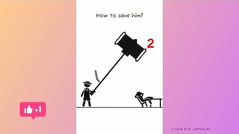 Draw 2 save Stickman puzzle level 26 to 30|Brain game