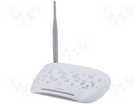 Настройка модема TP LINK TD W8151N