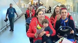 Filenin Sultanları'na coşkulu karşılama