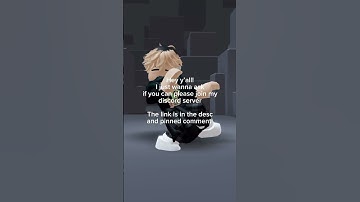 Can y’all please join my discord server?