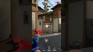 insane Luck or skill?? Guess the rank #valorant #valorantclutchmoments #valorantclips #insane
